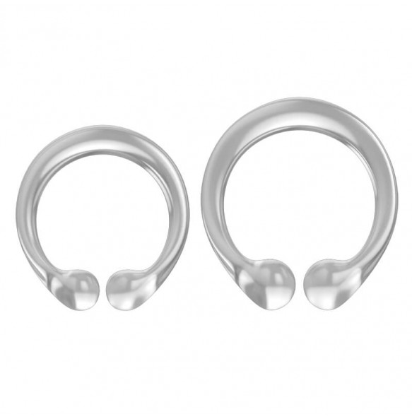 PLEASE ME Type C Foreskin Correction Glans Cock Ring (Full Set 2 Pieces)